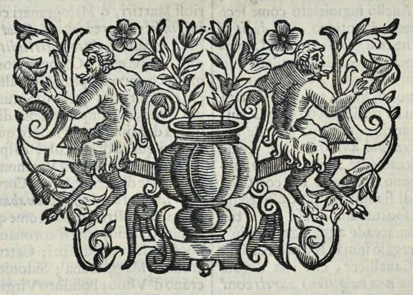 An illustration from Simboli festiui : per le solennità principali di Christo nostro signore, della Beata Vergine Maria, degl'apostoli, e d'altri santi, che frà l'anno da chiesa santa di suo precetto si celebrano, 1698, leaf 489