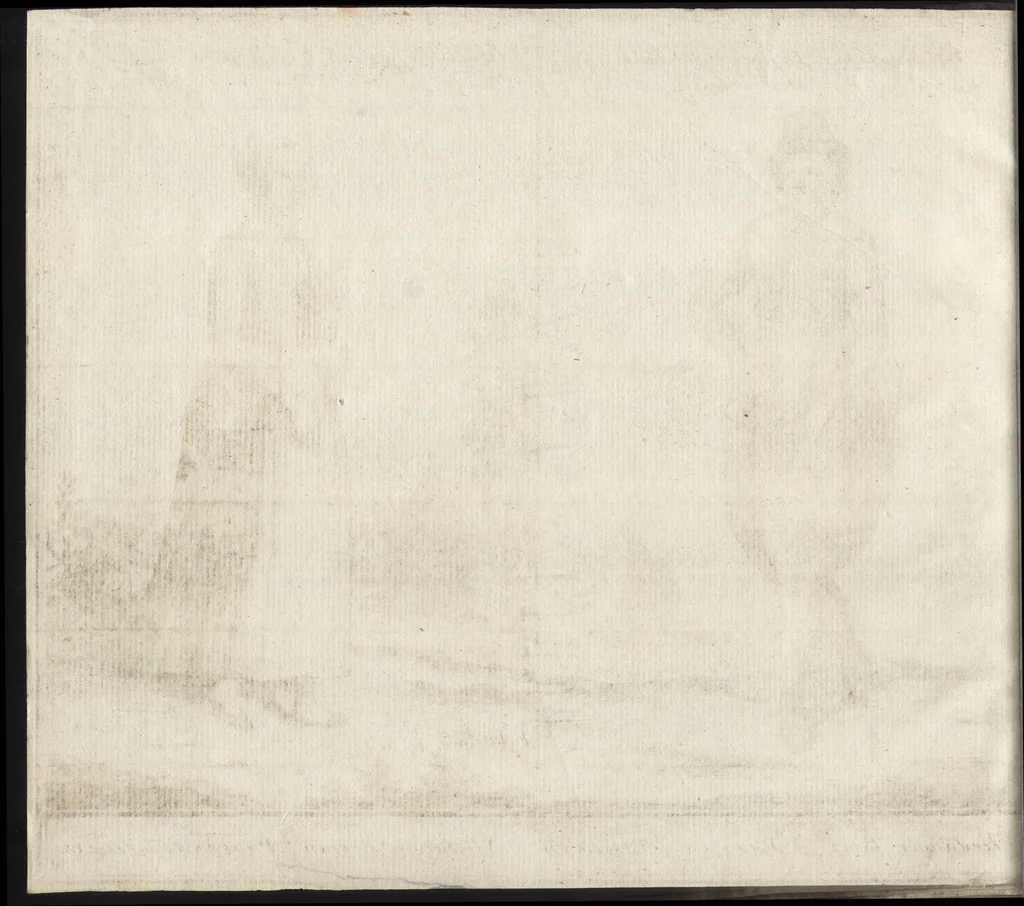 An illustration from Hollandse dorpelingen, enz. = Paisans d'Hollande &c, 1713, leaf 33