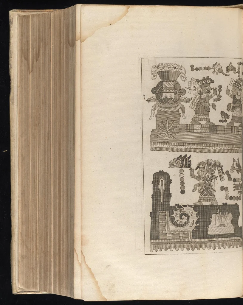 An illustration from Catalogus, sive, Recensio specialis omnium codicum manuscriptorum Graecorum, nec non linguarum orientalium, augustissimae Bibliothecae Caesareae Vindobonensis, 1690, leaf 1131