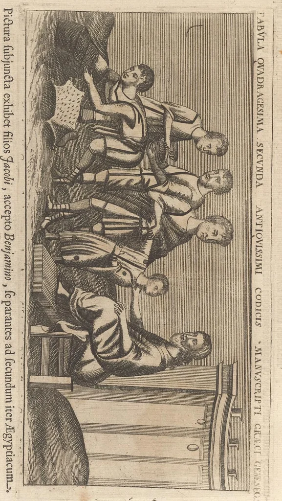 An illustration from Catalogus, sive, Recensio specialis omnium codicum manuscriptorum Graecorum, nec non linguarum orientalium, augustissimae Bibliothecae Caesareae Vindobonensis, 1690, leaf 119