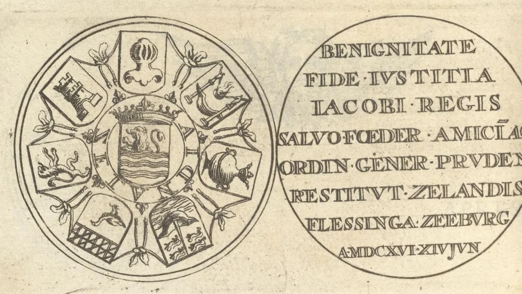 An illustration from Histoire metallique de la Republique de Hollande, 1688, leaf 291