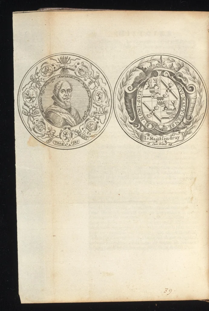 An illustration from Histoire metallique de la Republique de Hollande, 1688, leaf 323