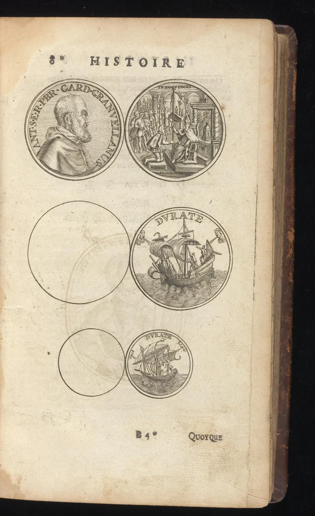 An illustration from Histoire metallique de la Republique de Hollande, 1688, leaf 44