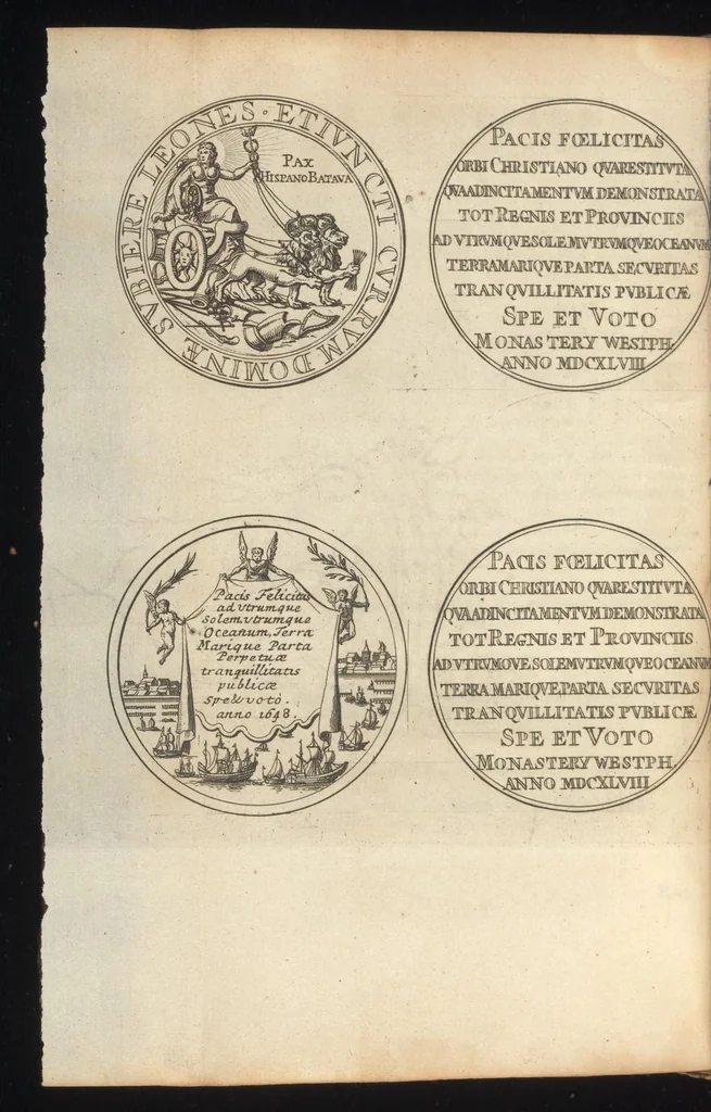 An illustration from Histoire metallique de la Republique de Hollande, 1688, leaf 449