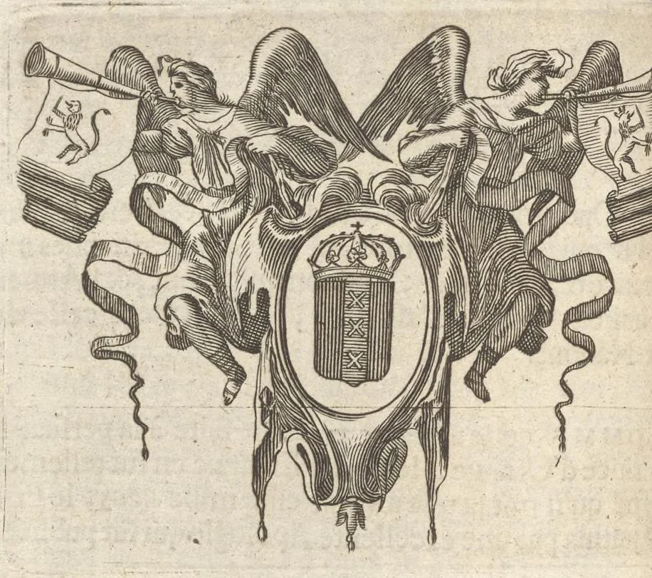 An illustration from Histoire metallique de la Republique de Hollande, 1688, leaf 113