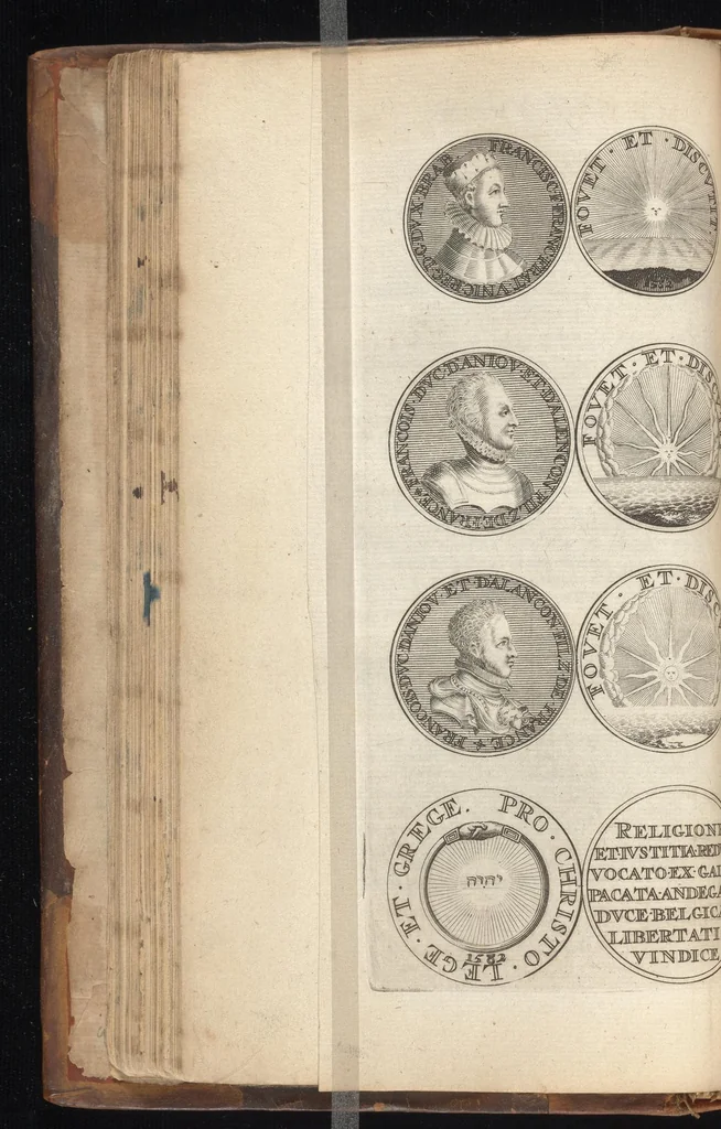 An illustration from Histoire metallique de la Republique de Hollande, 1688, leaf 119