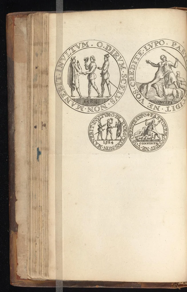 An illustration from Histoire metallique de la Republique de Hollande, 1688, leaf 131