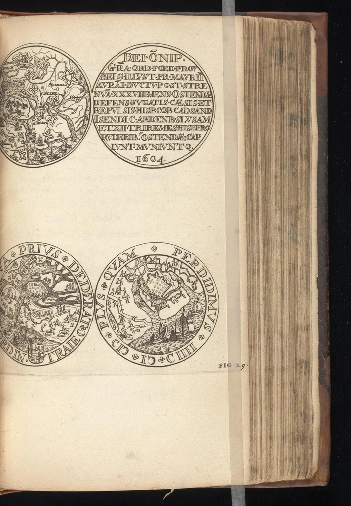 An illustration from Histoire metallique de la Republique de Hollande, 1688, leaf 262