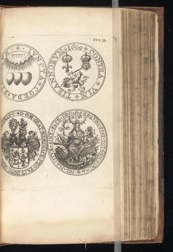 An illustration from Histoire metallique de la Republique de Hollande, 1688, leaf 280