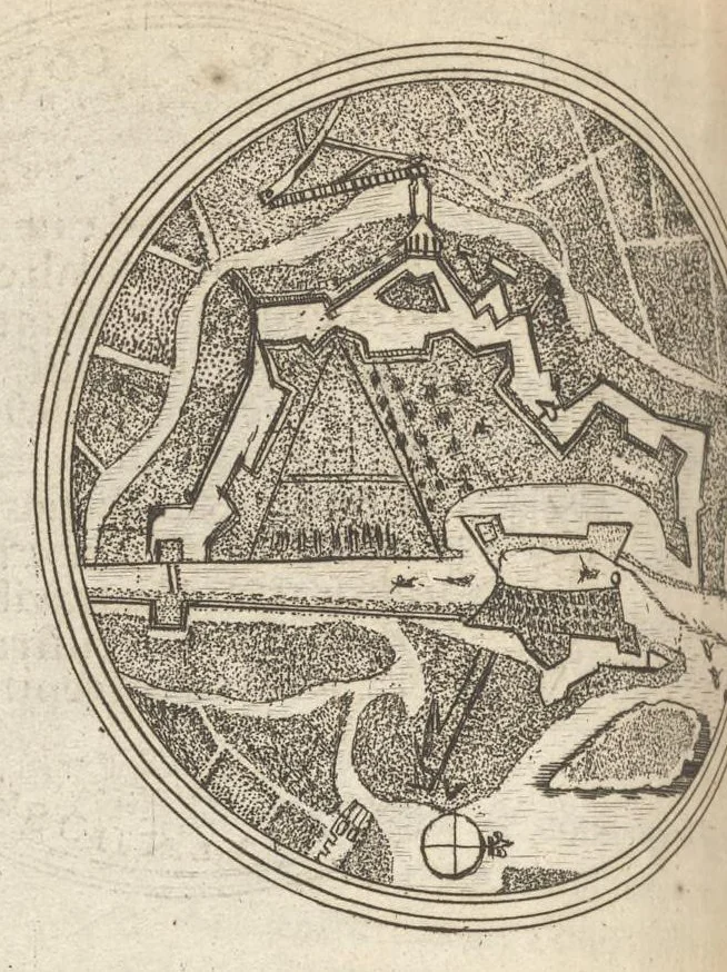 An illustration from Histoire metallique de la Republique de Hollande, 1688, leaf 419