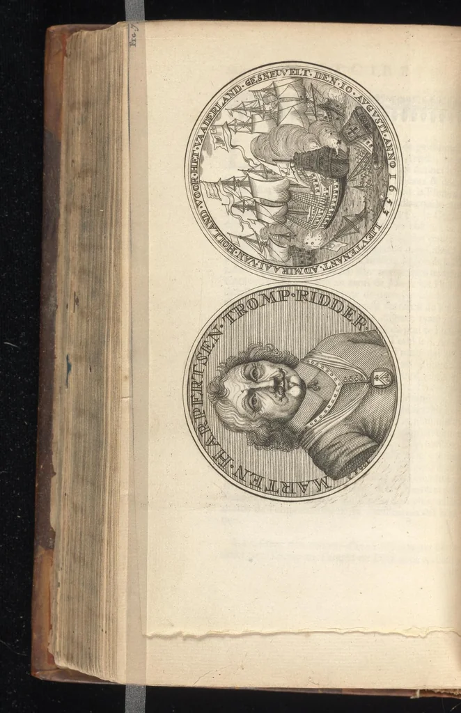 An illustration from Histoire metallique de la Republique de Hollande, 1688, leaf 473
