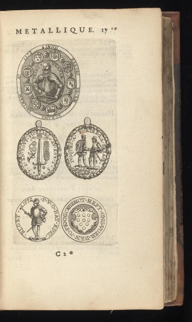 An illustration from Histoire metallique de la Republique de Hollande, 1688, leaf 60