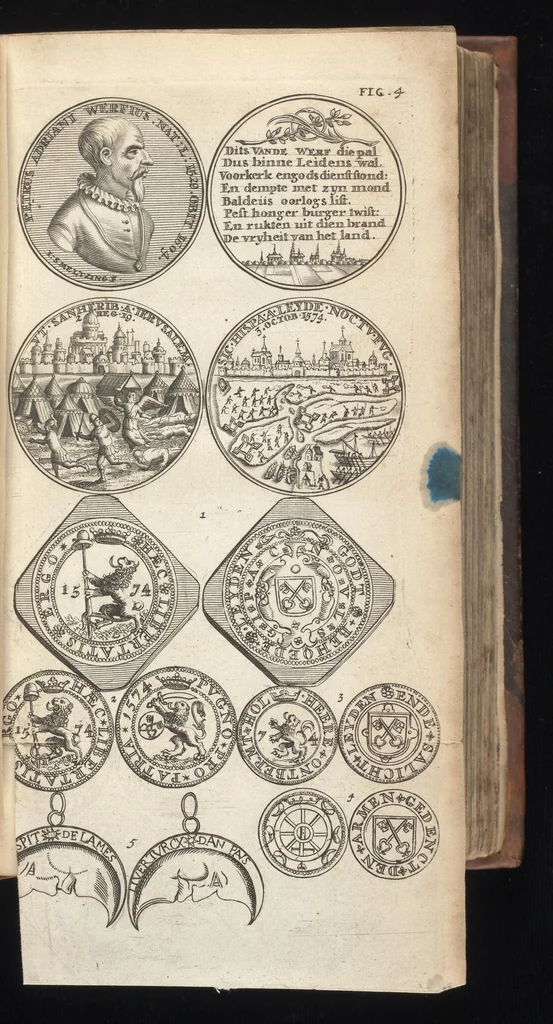 An illustration from Histoire metallique de la Republique de Hollande, 1688, leaf 76