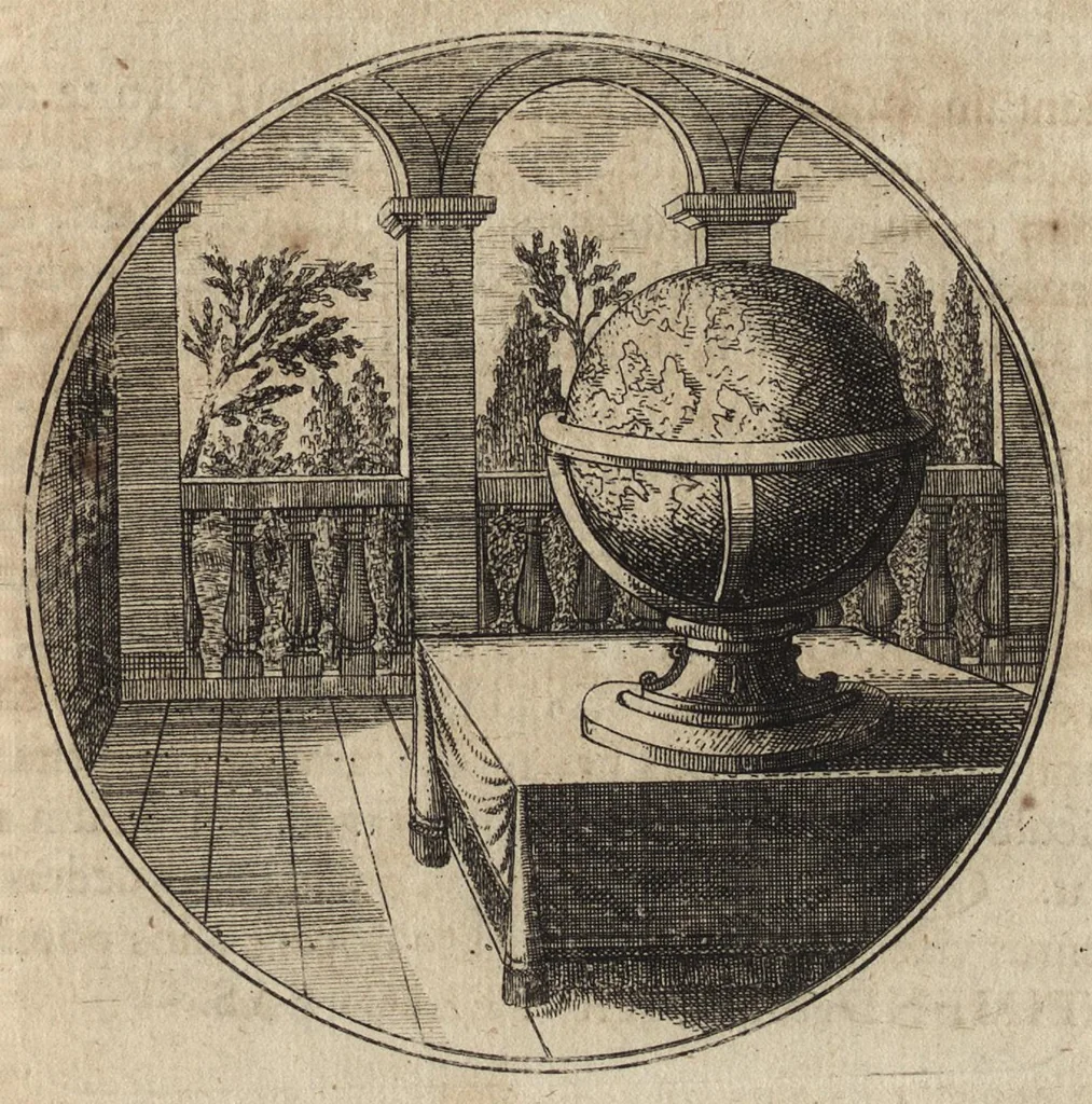 An illustration from Emblemata moralia, 1697, leaf 24