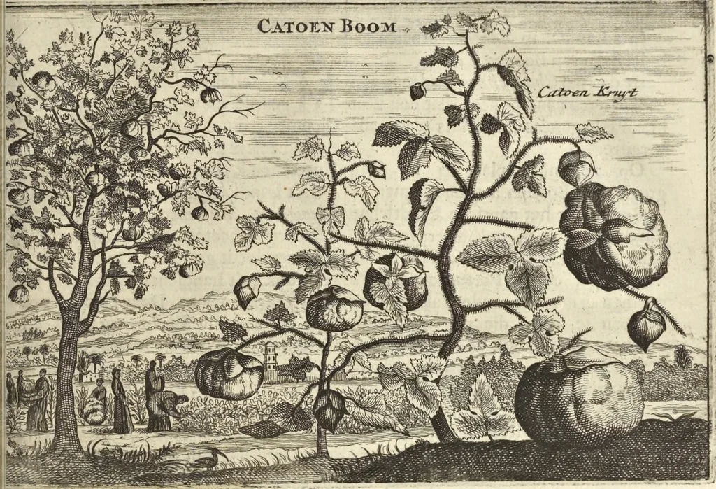 An illustration from Het gezandtschap der Neêrlandtsche Oost-Indische Compagnie, aan den grooten Tartarischen Cham, den tegenwoordigen keizer van China : waar in de gedenkwaerdigste geschiedenissen, die onder het reizen door de Sineesche landtschappen, Quantung, Kiangsi, Nanking, Xantung en Peking, en aan het keizerlyke hof te Peking, zedert den jaare 1655 tot 1657 zyn voorgevallen, op het bondigste verhandelt worden : beneffens een naauwkeurige beschryvinge der Sineesche steden, dorpen, regeering, weetenschappen, handwerken, zeden, godsdiensten, gebouwen, drachten, scheepen, bergen, gewaffen, dieren, &c. en oorlogen tegen de Tarters : verçiert met over de 150 afbeeldtsels, na 't leven in Sina, 1693, leaf 480