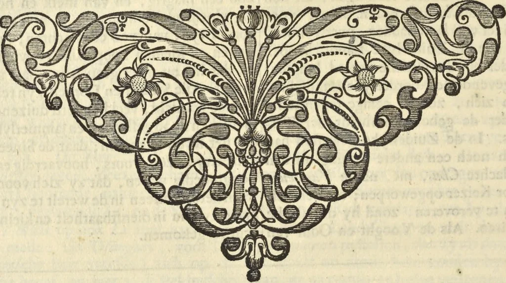 An illustration from Het gezandtschap der Neêrlandtsche Oost-Indische Compagnie, aan den grooten Tartarischen Cham, den tegenwoordigen keizer van China : waar in de gedenkwaerdigste geschiedenissen, die onder het reizen door de Sineesche landtschappen, Quantung, Kiangsi, Nanking, Xantung en Peking, en aan het keizerlyke hof te Peking, zedert den jaare 1655 tot 1657 zyn voorgevallen, op het bondigste verhandelt worden : beneffens een naauwkeurige beschryvinge der Sineesche steden, dorpen, regeering, weetenschappen, handwerken, zeden, godsdiensten, gebouwen, drachten, scheepen, bergen, gewaffen, dieren, &c. en oorlogen tegen de Tarters : verçiert met over de 150 afbeeldtsels, na 't leven in Sina, 1693, leaf 623