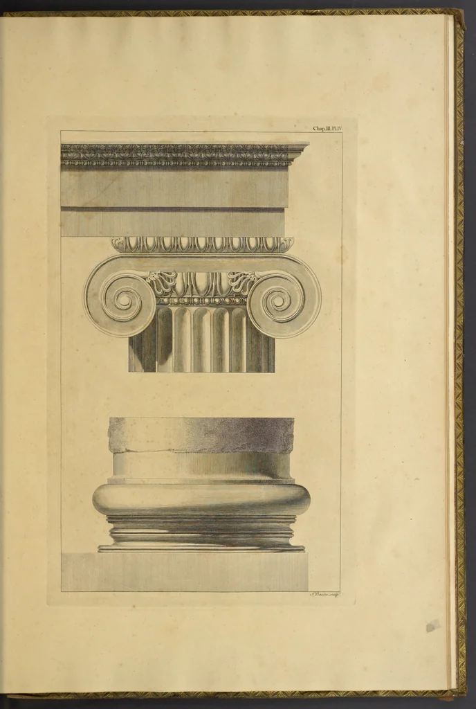 An illustration from Ionian antiqvities, 1769, leaf 110
