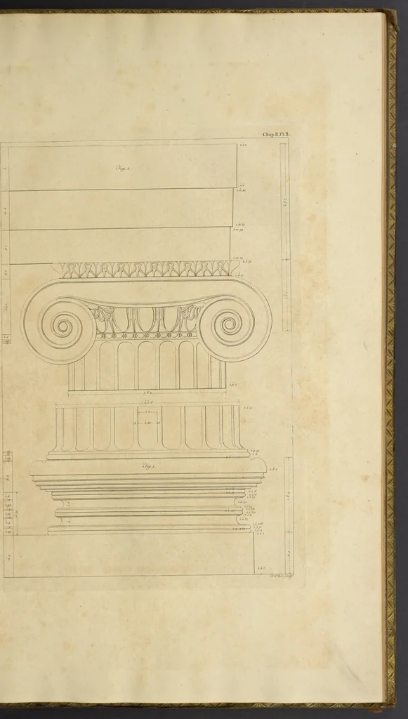 An illustration from Ionian antiqvities, 1769, leaf 54