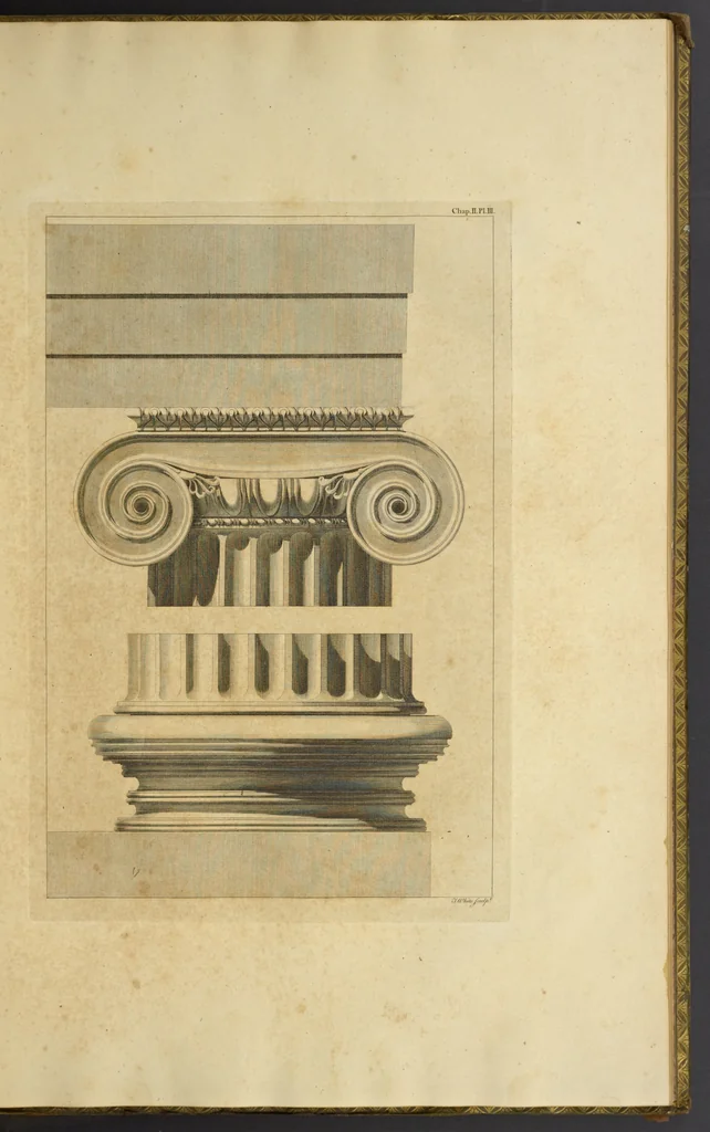 An illustration from Ionian antiqvities, 1769, leaf 56