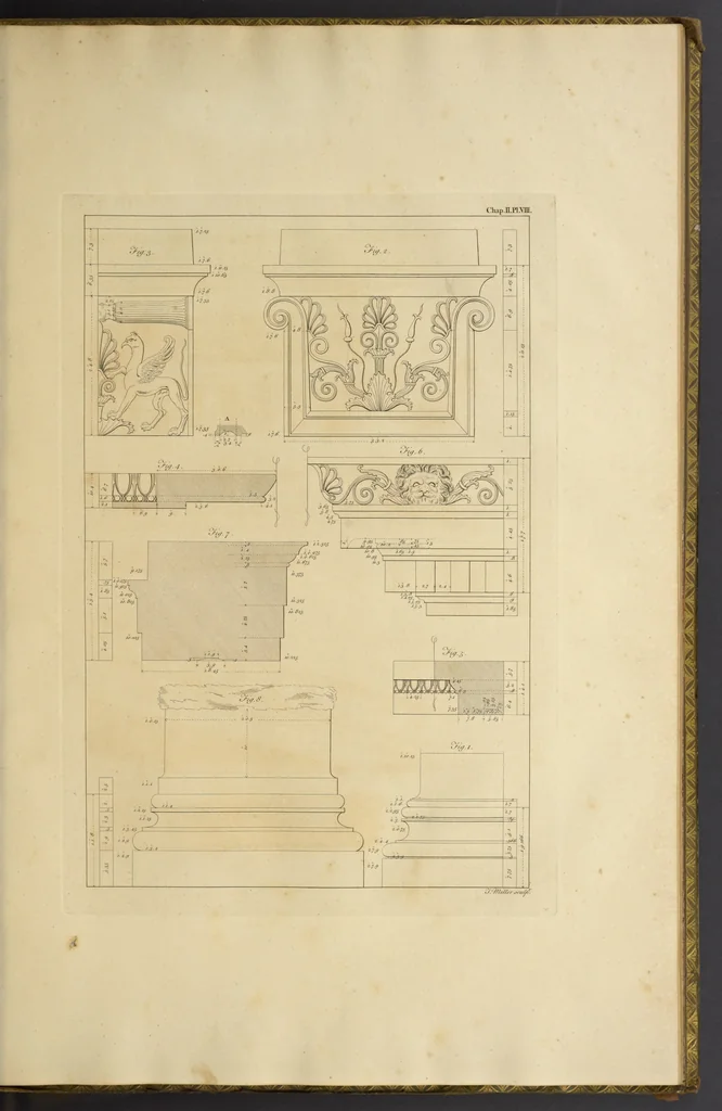 An illustration from Ionian antiqvities, 1769, leaf 66