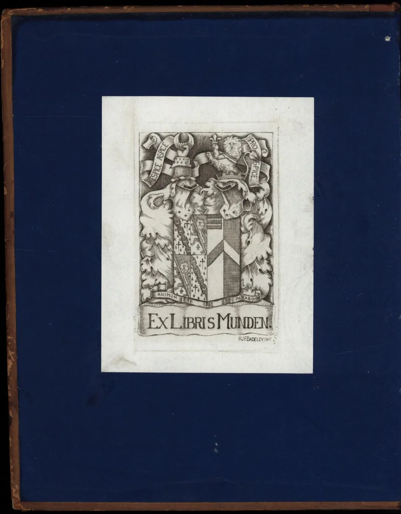 An illustration from Monumens de la mythologie et de la poesie des Celtes et particulierement des anciens Scandinaves : pour servir de supplement et de preuves a l'Introduction a l'histoire de Dannemarc, 1756, leaf 1
