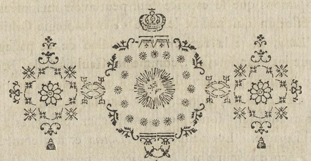 An illustration from Monumens de la mythologie et de la poesie des Celtes et particulierement des anciens Scandinaves : pour servir de supplement et de preuves a l'Introduction a l'histoire de Dannemarc, 1756, leaf 137
