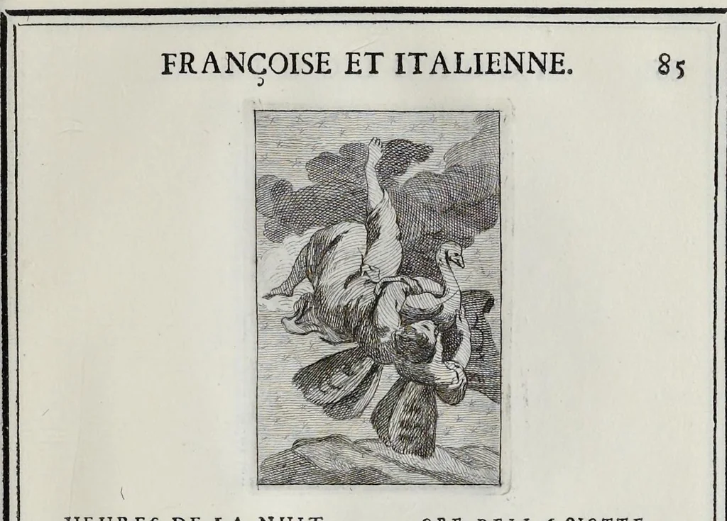 An illustration from Iconologie, tirée de divers auteurs : utile aux gens de lettres, aux poëtes, aux artistes, & généralement à tous les amateurs des beaux-arts, 1759, leaf 328