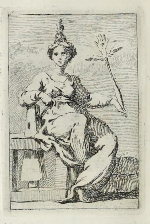 An illustration from Iconologie, tirée de divers auteurs : utile aux gens de lettres, aux poëtes, aux artistes, & généralement à tous les amateurs des beaux-arts, 1759, leaf 361