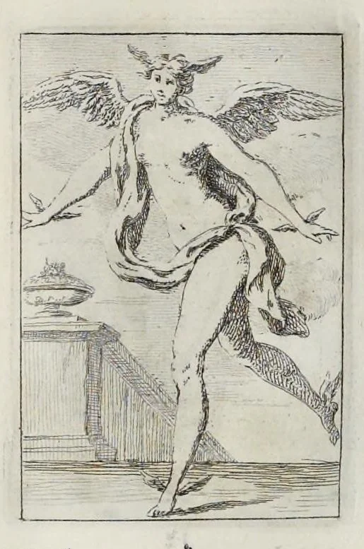 An illustration from Iconologie, tirée de divers auteurs : utile aux gens de lettres, aux poëtes, aux artistes, & généralement à tous les amateurs des beaux-arts, 1759, leaf 396