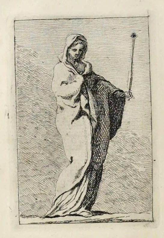 An illustration from Iconologie, tirée de divers auteurs : utile aux gens de lettres, aux poëtes, aux artistes, & généralement à tous les amateurs des beaux-arts, 1759, leaf 429