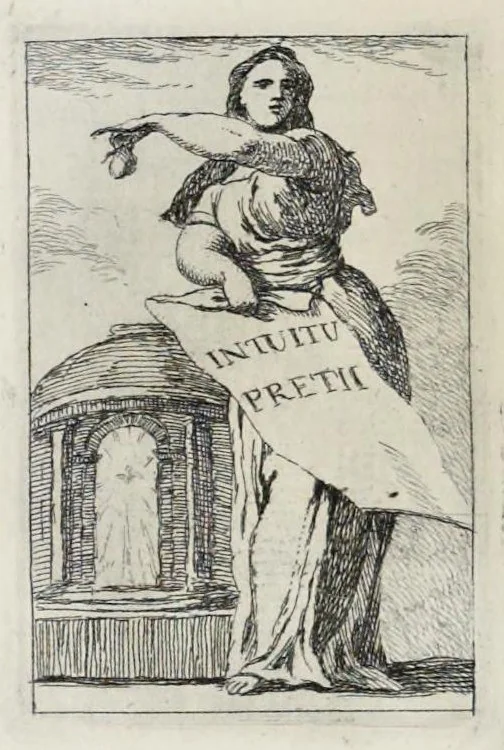 An illustration from Iconologie, tirée de divers auteurs : utile aux gens de lettres, aux poëtes, aux artistes, & généralement à tous les amateurs des beaux-arts, 1759, leaf 611