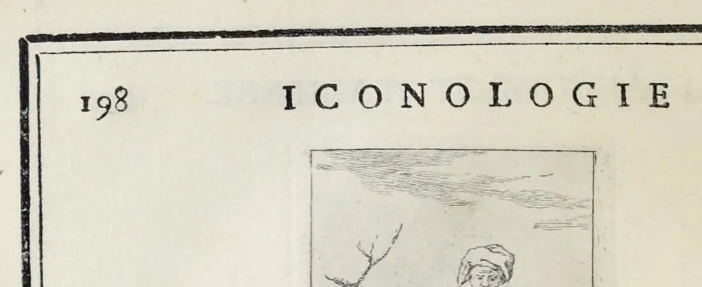 An illustration from Iconologie, tirée de divers auteurs : utile aux gens de lettres, aux poëtes, aux artistes, & généralement à tous les amateurs des beaux-arts, 1759, leaf 675