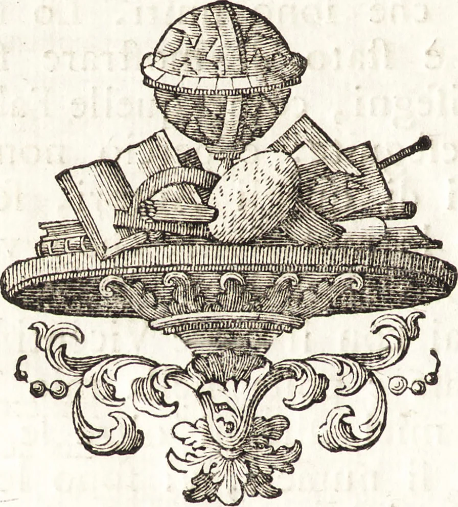 An illustration from Il forestiere istruito delle cose più rare di architettura, e di alcune pitture della città di Vicenza : dialogo, 1761, leaf 17