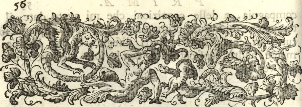 An illustration from Il forestiere istruito delle cose più rare di architettura, e di alcune pitture della città di Vicenza : dialogo, 1761, leaf 91