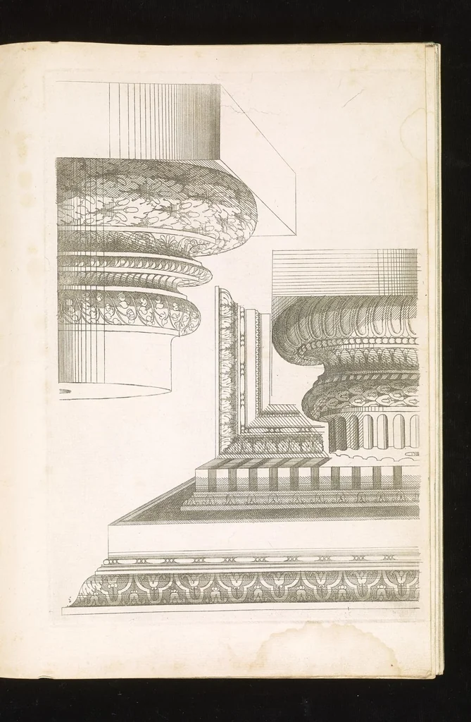 An illustration from [Architectural details, 1535, leaf 12
