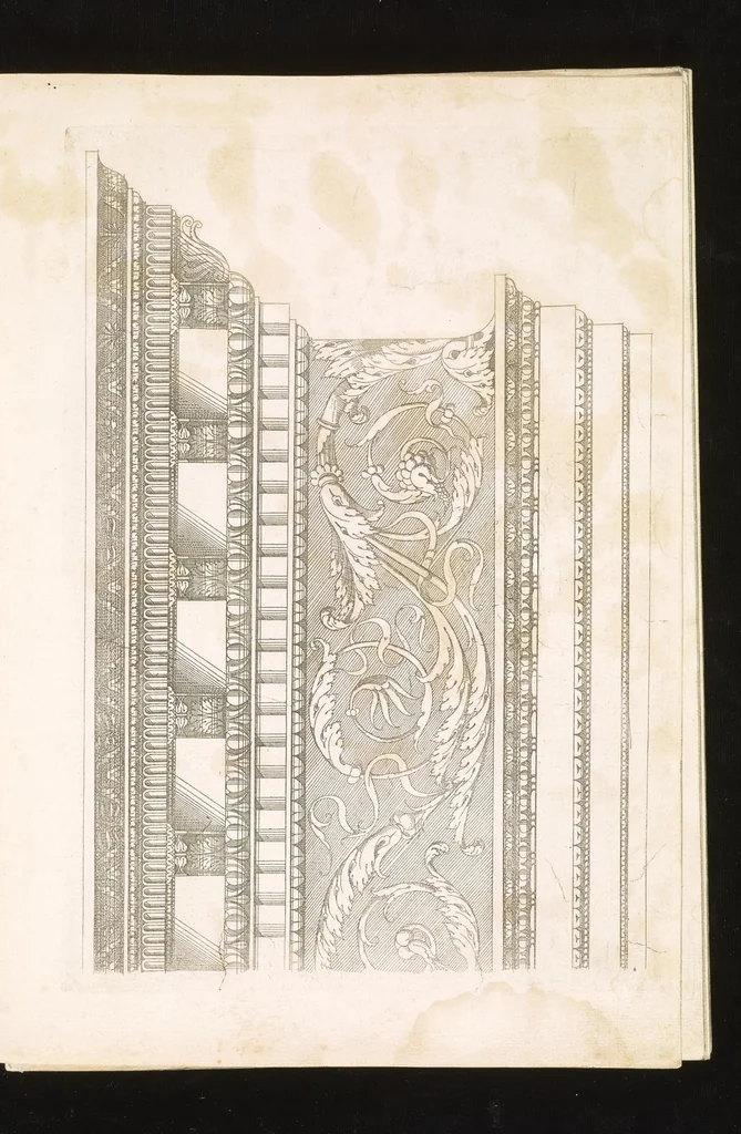 An illustration from [Architectural details, 1535, leaf 14