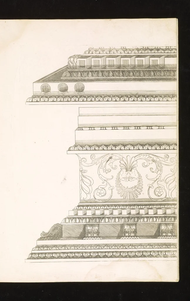 An illustration from [Architectural details, 1535, leaf 38