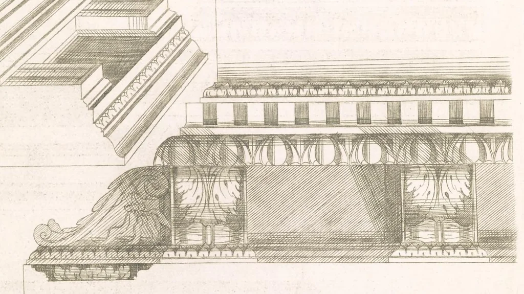 An illustration from [Architectural details, 1535, leaf 41