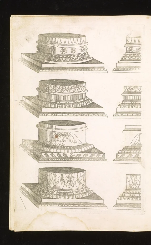 An illustration from [Architectural details, 1535, leaf 47