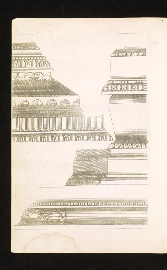 An illustration from [Architectural details, 1535, leaf 7