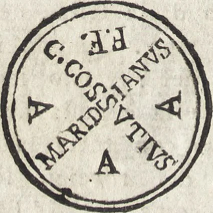 An illustration from Istituzione antiquario-numismatica, o sia, Introduzione allo studio delle antiche medaglie, in due libri proposta, 1772, leaf 207