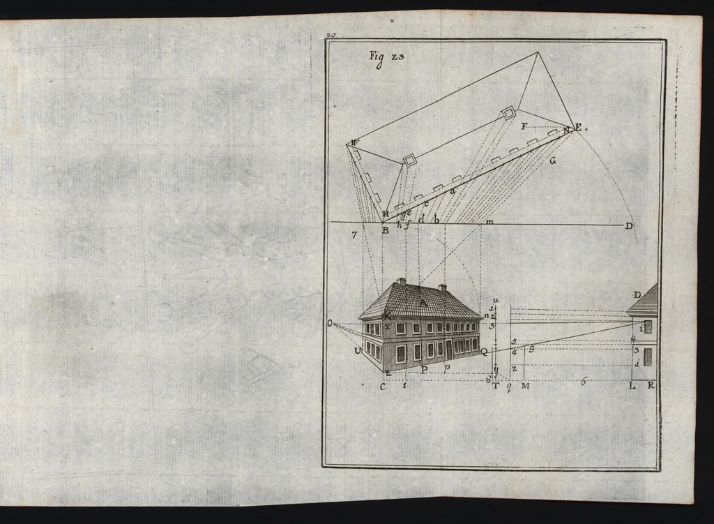 An illustration from Elemens de l'architecture civile, à l'usage des cavaliers du College Roial Thérésien, 1772, leaf 454