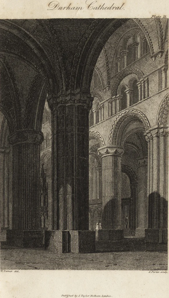 An illustration from Essays on Gothic architecture, 1808, leaf 230
