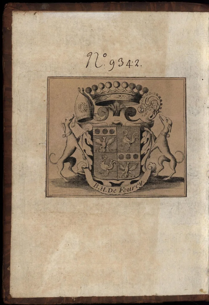 An illustration from Epitome cosmografica, o, Compendiosa introduttione all' astronomia, geografia & idrografia : per l'uso, dilucidatione, e fabbrica delle sfere, globi, planisferi, astrolabi, e tavole geografiche, e particolarmente degli stampati, e spiegati nelle publiche lettioni, 1693, leaf 1
