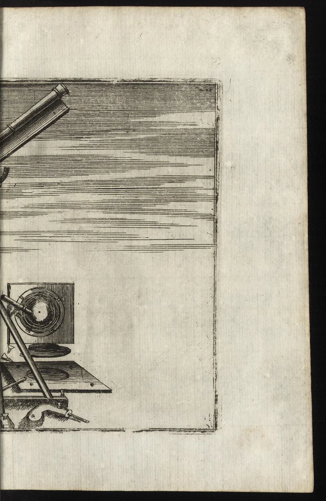 An illustration from Epitome cosmografica, o, Compendiosa introduttione all' astronomia, geografia & idrografia : per l'uso, dilucidatione, e fabbrica delle sfere, globi, planisferi, astrolabi, e tavole geografiche, e particolarmente degli stampati, e spiegati nelle publiche lettioni, 1693, leaf 324