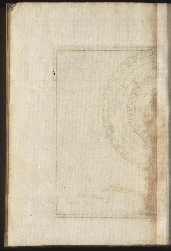 An illustration from Epitome cosmografica, o, Compendiosa introduttione all' astronomia, geografia & idrografia : per l'uso, dilucidatione, e fabbrica delle sfere, globi, planisferi, astrolabi, e tavole geografiche, e particolarmente degli stampati, e spiegati nelle publiche lettioni, 1693, leaf 545