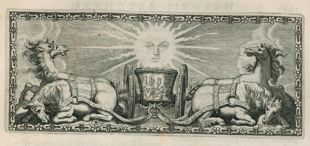 An illustration from Veterum mathematicorum Athenæi, Apollodori, Philonis, Bitonis, Heronis, et aliorum opera, Græce et Latine, pleraque nunc primum edita, 1693, leaf 262