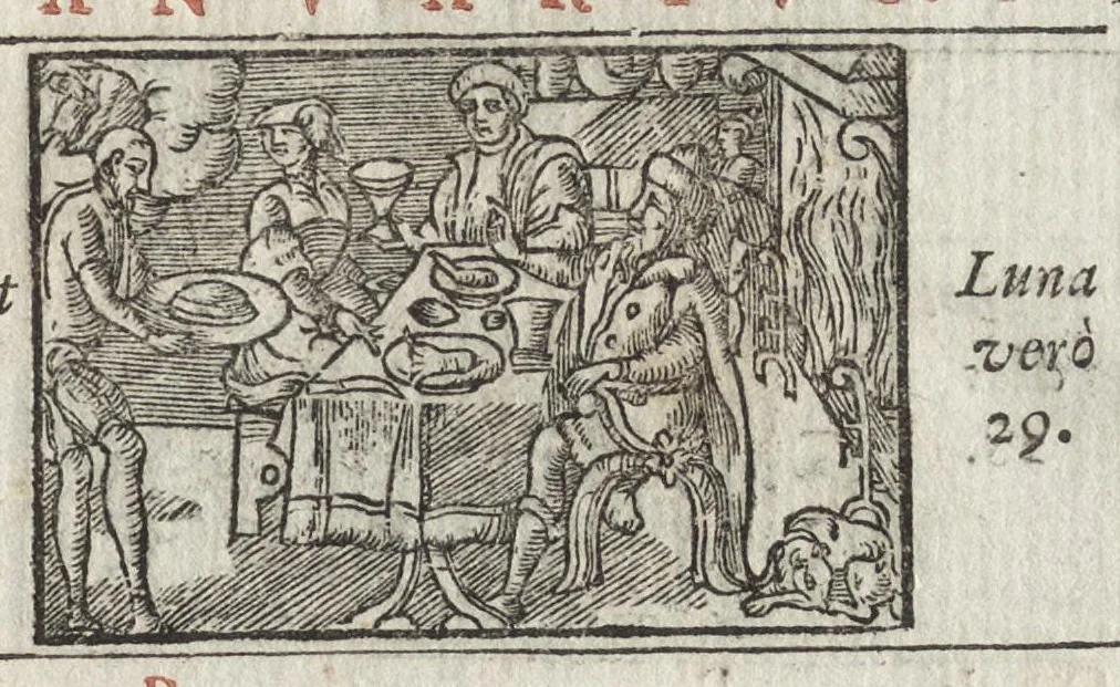 An illustration from Proprium sanctorum Romanorum et aliorum pro sacrosanta Romana cathedrali ecclesia Lateranensi : a Sac. rit. congregatione approbatum : ad commodiorem vsum, in quatuor anni partes distributum, 1690, leaf 24