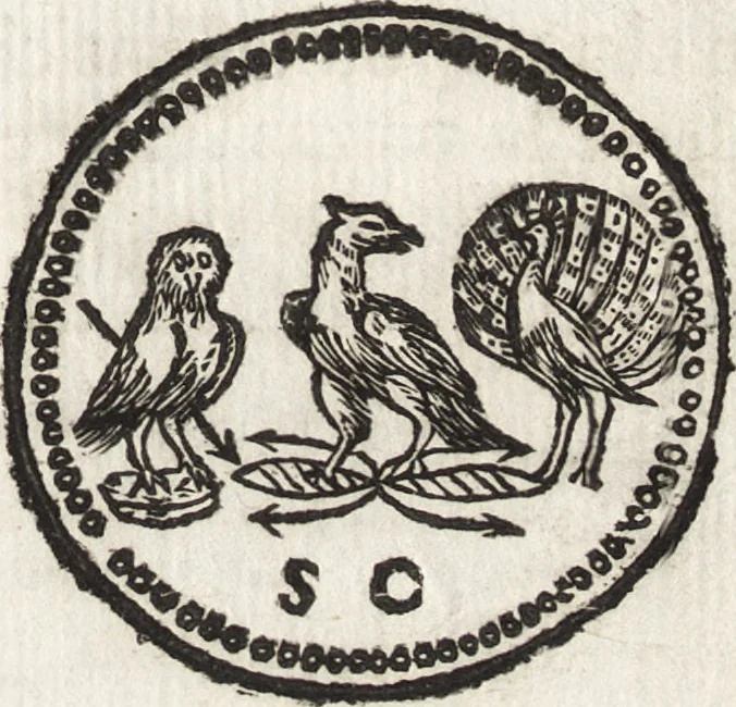 An illustration from Le memorie bresciane : opera historica e simbolica, 1693, leaf 108