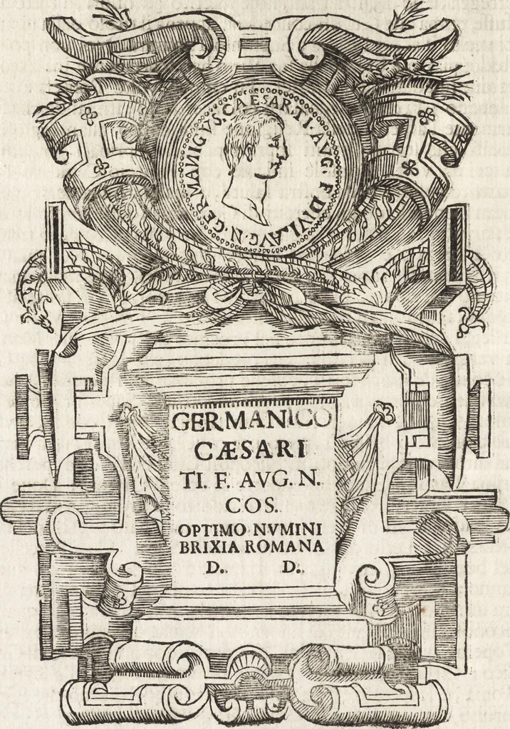 An illustration from Le memorie bresciane : opera historica e simbolica, 1693, leaf 149